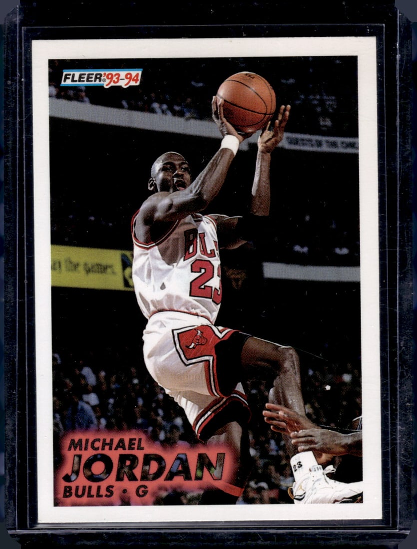 Michael Jordan 1993-94 Fleer #28 Chicago Bulls (1 of 2)