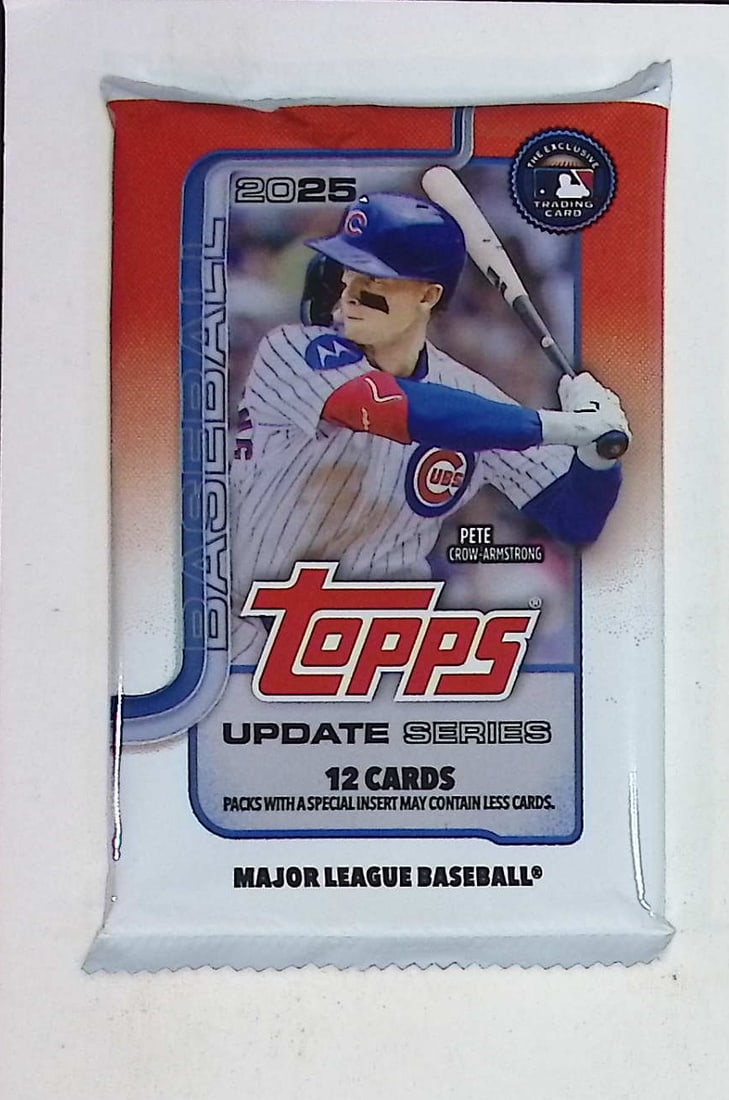 2025 Topps Update Series Baseball Cards BLASTER BOX PACK Sports Cards Rookie Cards James Wood (1 of 1)