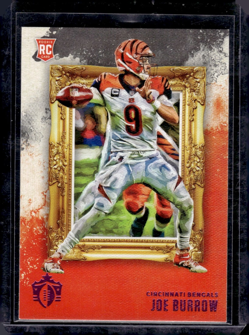 Joe Burrow Rookie Card Pink 2020 Chronicles Gridiron Kings #GK-1 Bengals (1 of 2)