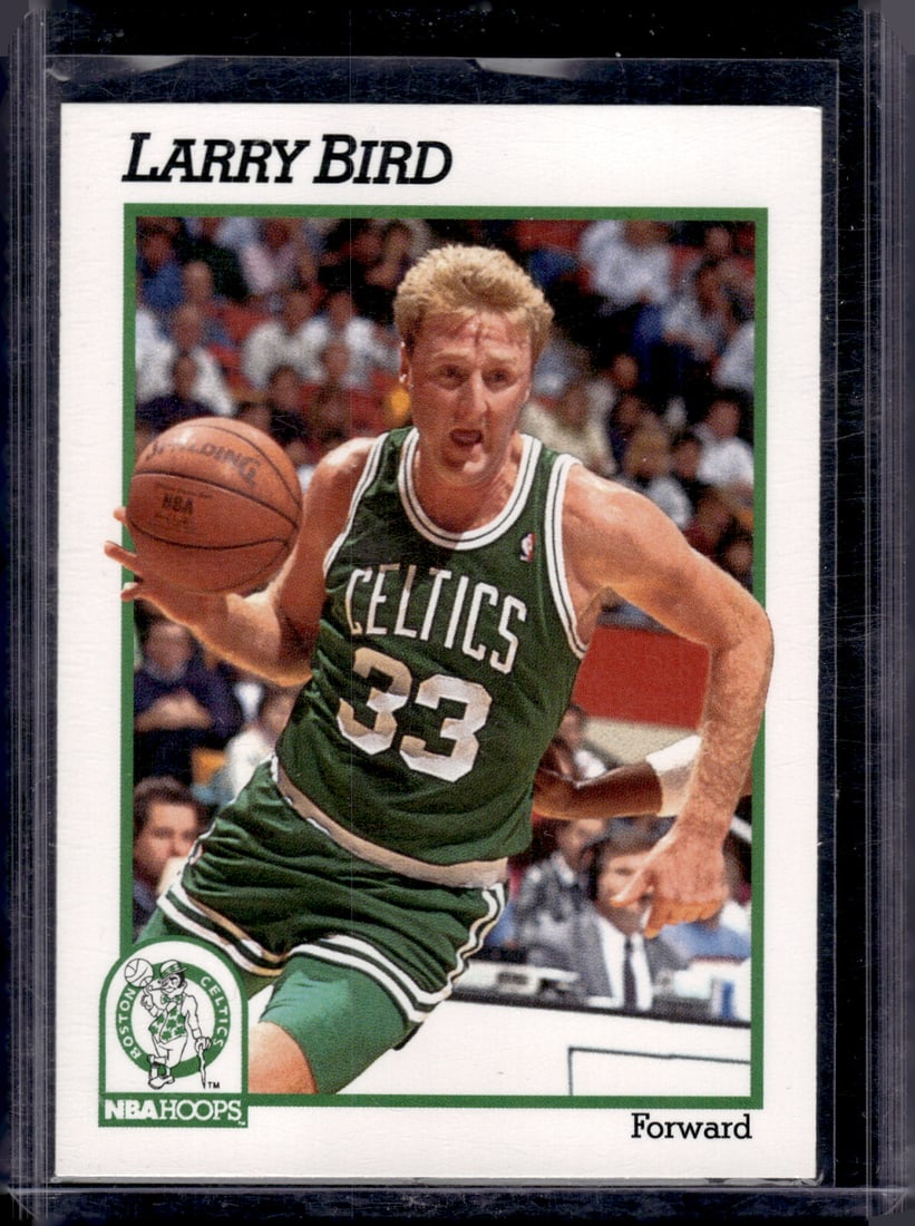Larry Bird 1991-92 NBA Hoops #9 Boston Celtics (1 of 2)