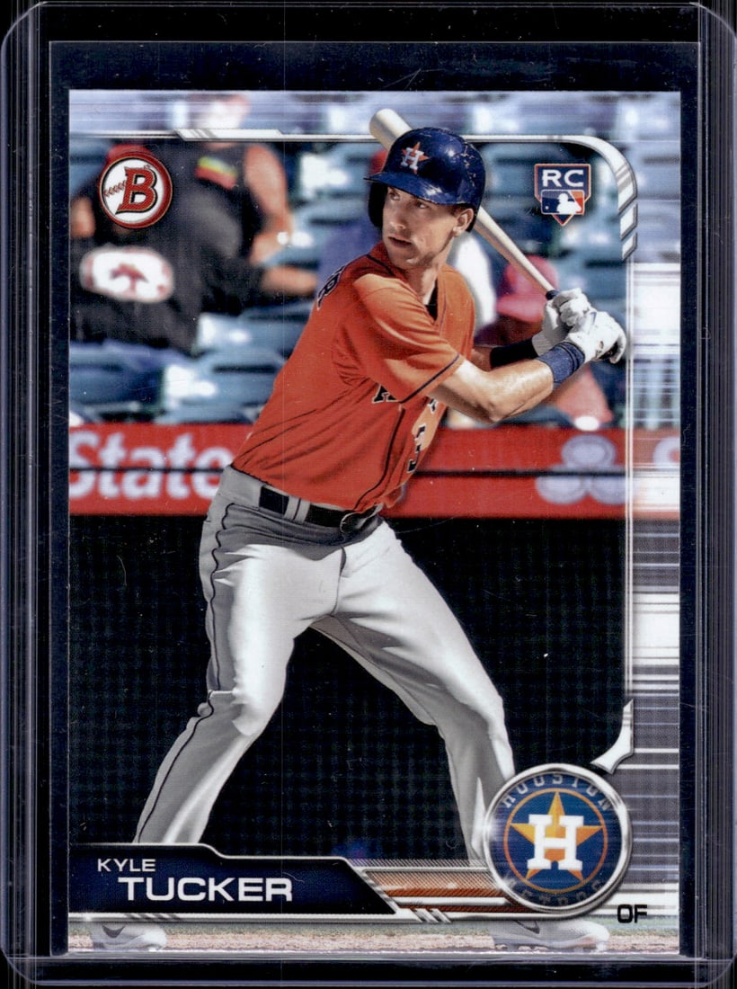 Kyle Tucker Rookie Card 2019 Bowman #94 Astros, Cubs (1 of 2)