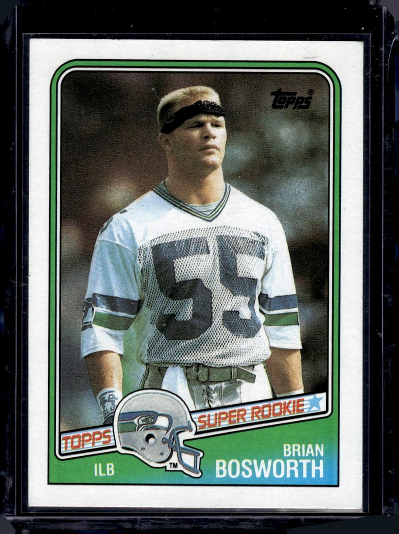 Brian Bosworth Super Rookie 1988 Topps #144 Seattle Seahawks (1 of 2)