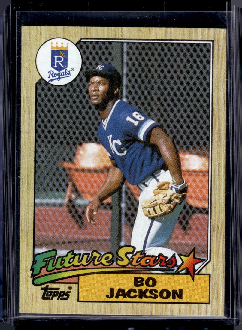 Bo Jackson Future Stars 1987 Topps #170 Kansas City Royals (1 of 2)