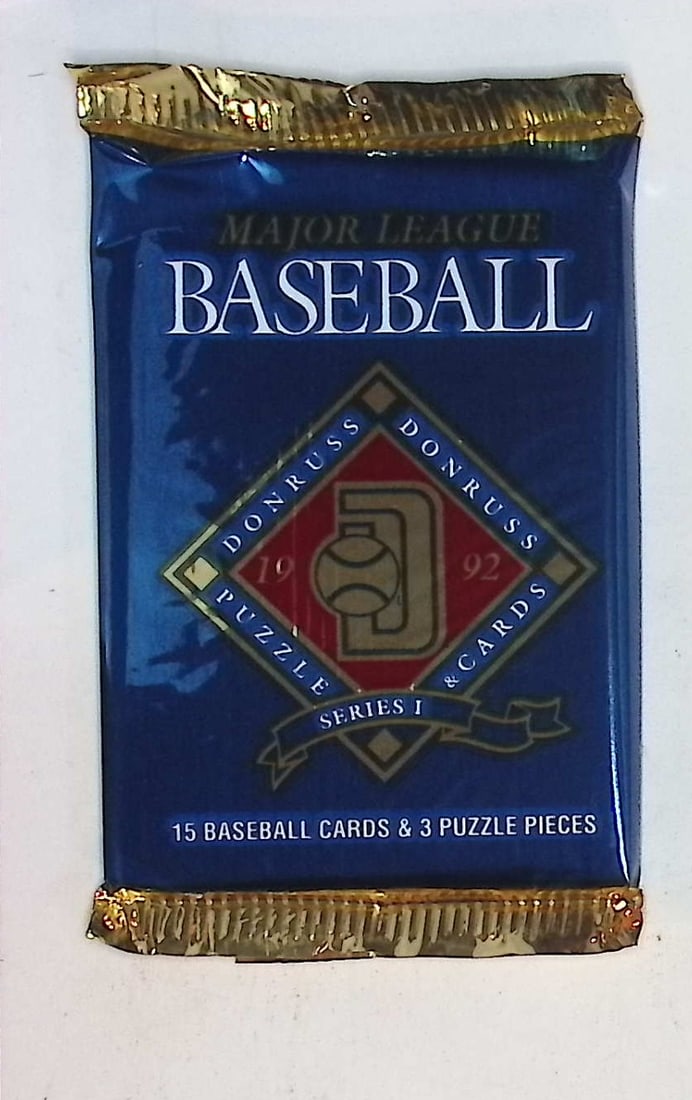 1992 Donruss Vintage Series 1 Baseball Card Retail Box Wax Pack (1 of 1)