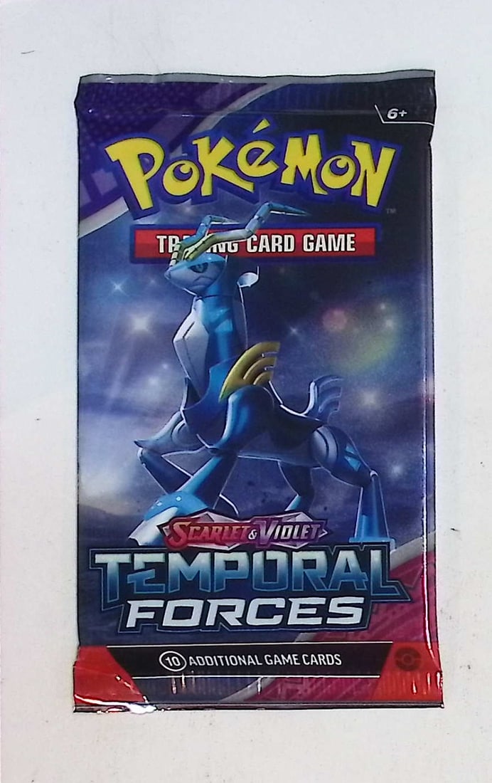 2024 Pokemon Scarlet & Violet Temporal Forces 10 Card Booster Pack, Charizard, Pikachu (1 of 1)