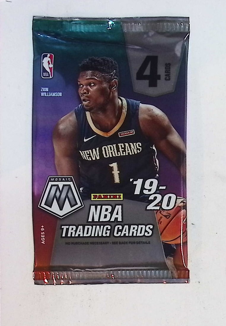 2019-20 Panini Mosaic Basketball Blaster Box Pack - RC's: Zion Williamson & Ja Morant (1 of 1)