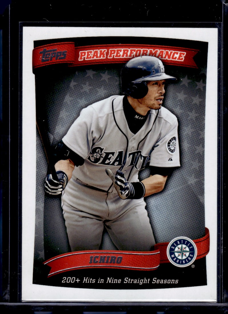 Ichiro Peak Performance 2010 Topps #PP-34 Seattle Mariners (1 of 2)