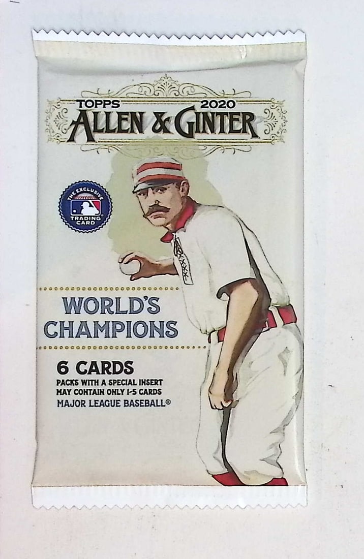 2020 Topps Allen & Ginter BLASTER BOX PACK MLB Trading Cards (1 of 1)