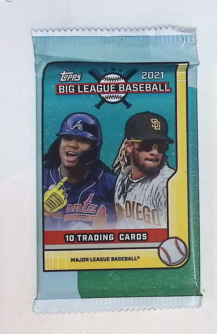 2021 Topps Big League Baseball Blaster Box Pack (1 of 1)