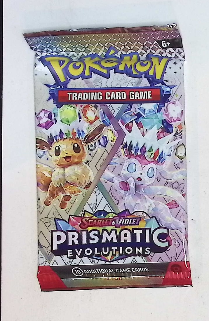 2025 Pokemon Scarlet & Violet Prismatic Evolutions 10 Card Booster Pack Charizard: Pokemon Trading Card Game Cards, Charizard, Pikachu, Mewto, EX, Referse Holo, Holo Rare Cards, Secret Rare Cards, Full Art Cards, Evee, 3 Stars Ultra Rare Cards, Double Rare, Illustration Rare, Specia