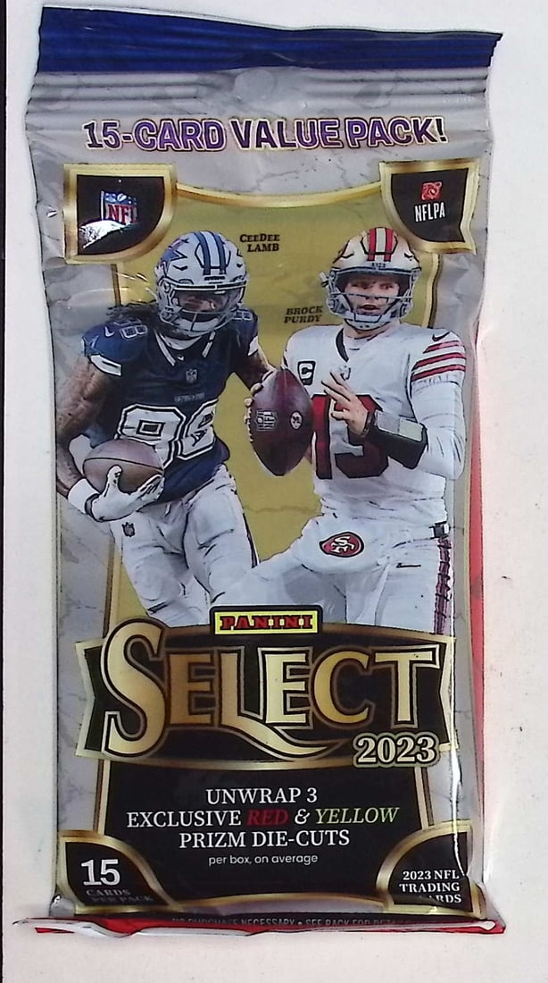 2023-24 Panini Select Football Cards HANGER VALUE PACK - C.J. Stroud Bijan Robinson NFL Trading (1 of 1)