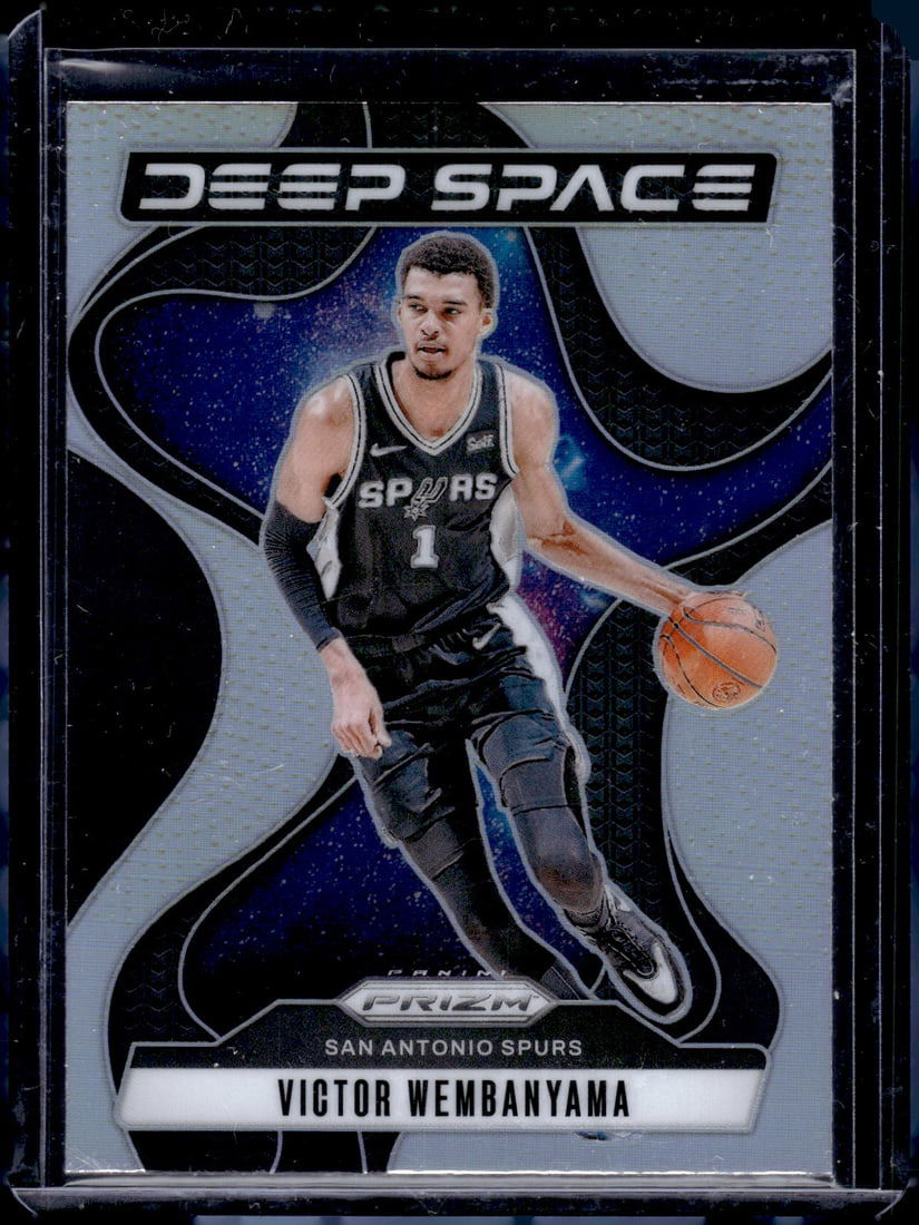 Victor Wembanyama Deep Space Silver Prizm 2024-25 Panini Prizm #2 San Antonio Spurs (1 of 2)