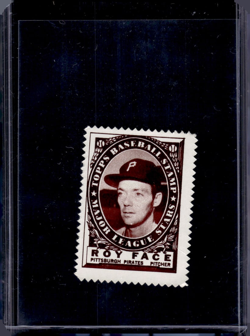 Roy Face 1961 Topps Stamp (1 of 2)