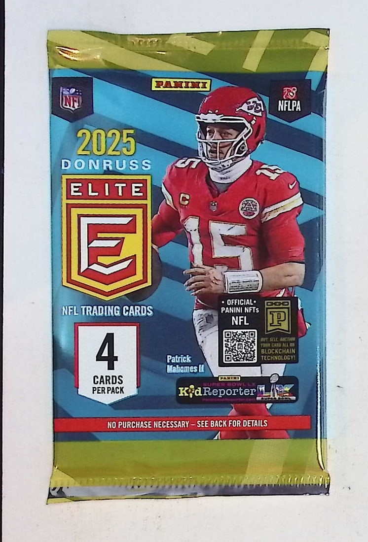 2025 Donruss Elite Football BLASTER BOX PACK - Cam Ward, Ashton Jeanty, Dillon Gabriel, Shadeur (1 of 1)