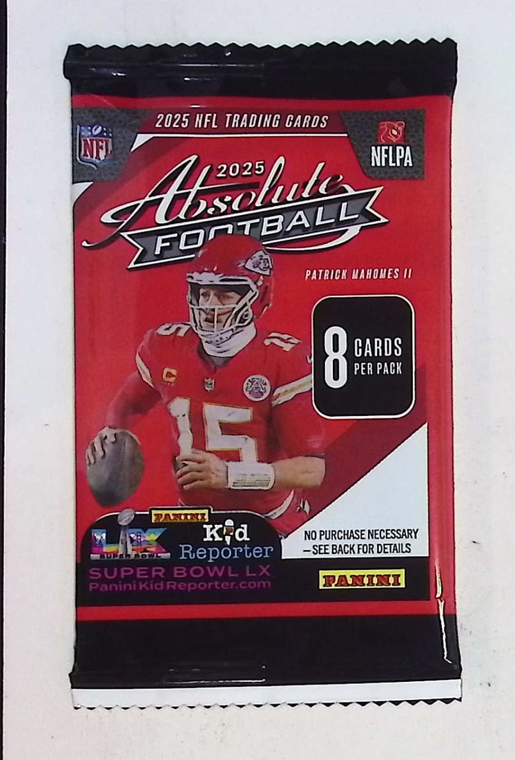 2025 Panini Absolute Football RETAIL BOX PACK - RC: Jaxson Dart, Emeka Egbuka (1 of 1)