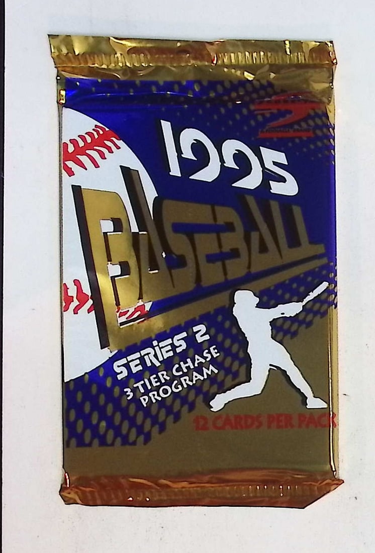 1995 Score Series 2 Vintage Baseball Cards Retail Box Pack, 3 Tier Chase Program (1 of 1)