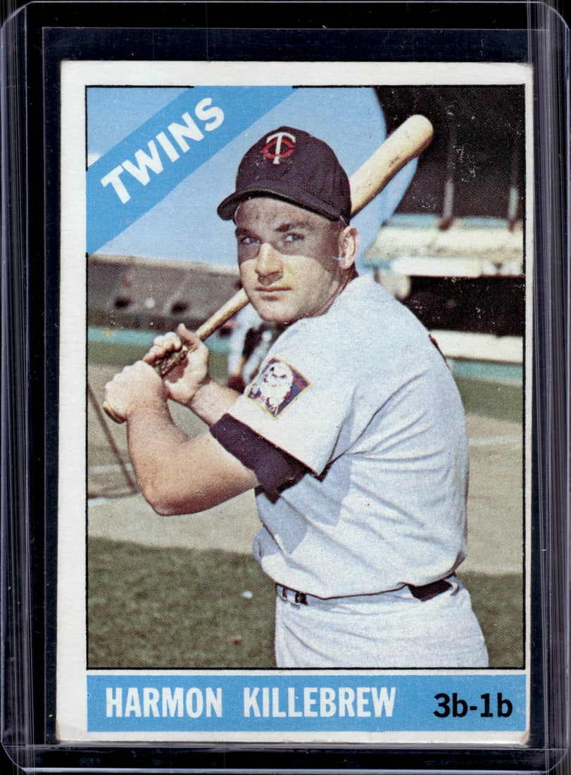 Harmon Killebrew 1966 Topps #120 Minor Ripple on Back Top Corner See Pics (1 of 2)