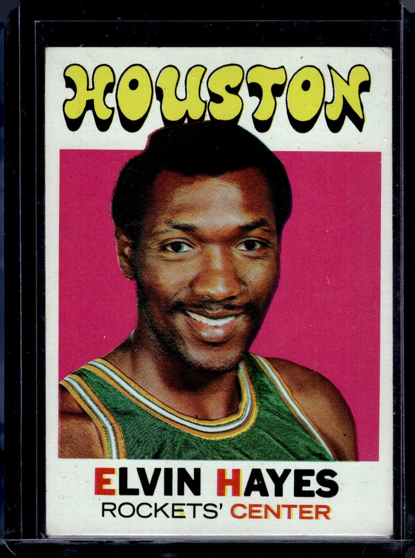 Elvin Hayes 1971-72 Topps #120 Houston Rockets Vintage Basketball Card (1 of 2)
