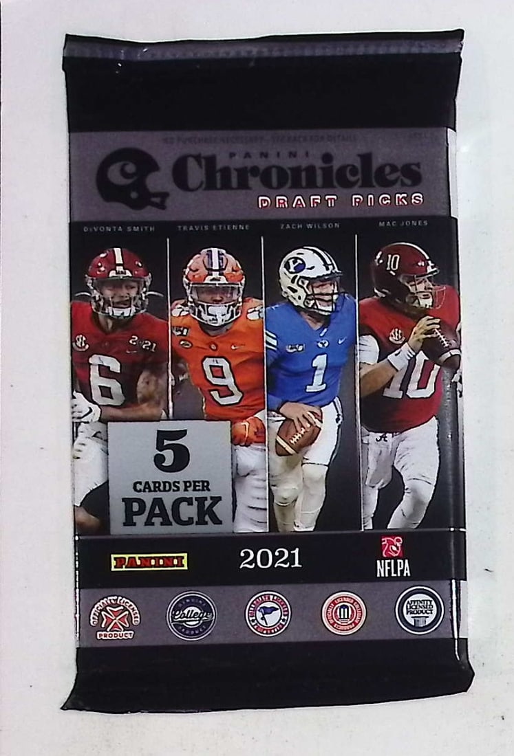 2021 Panini Chronicles Draft Picks Football Card MEGA BOX PACK (1 of 1)