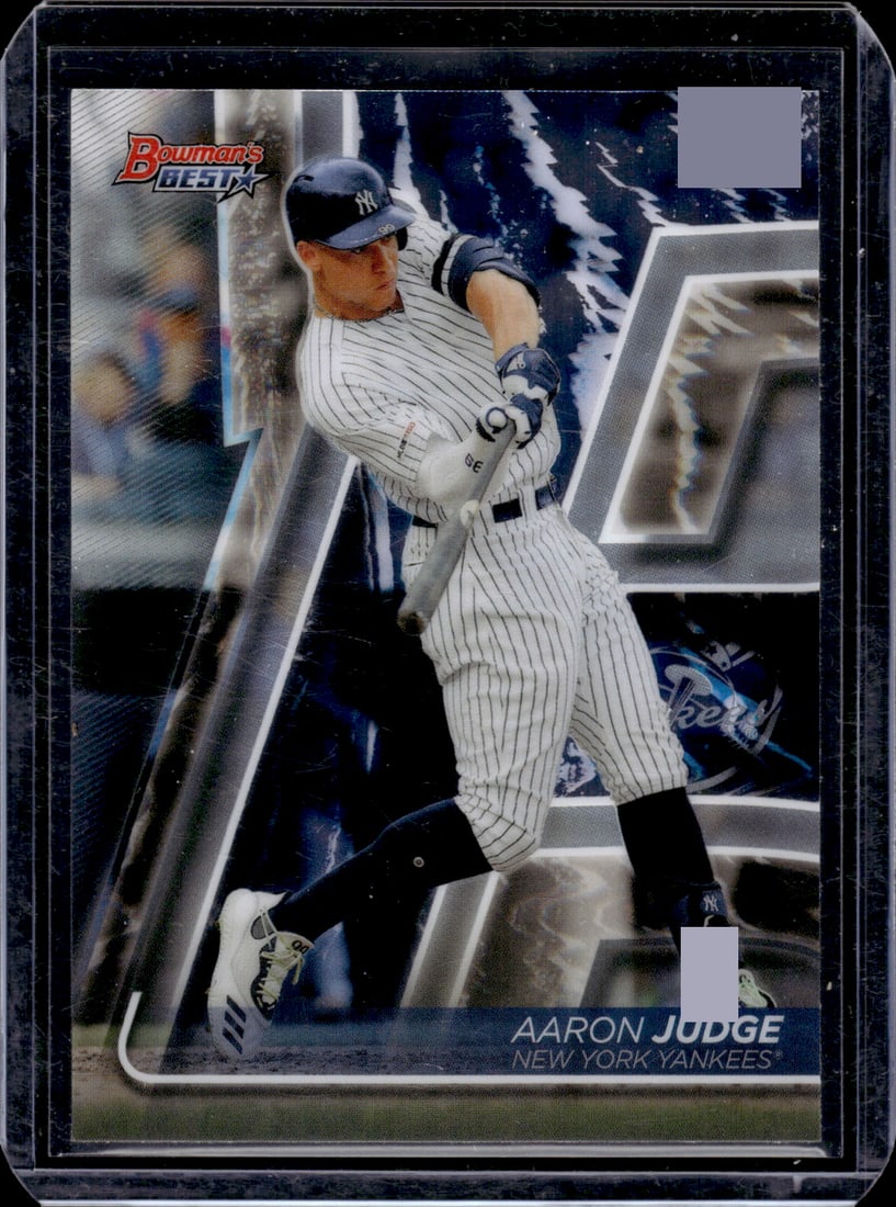 Aaron Judge 2020 Bowman's Best #61 New York Yankees: Bowman Baseball MLB Trading & Sports Cards, Sports Cards for Sale Near Me, World Series & Hall of Fame Players, SP, SSP, Chrome, 1st Bowman, Auction Memorabilia Lots Sold On Line