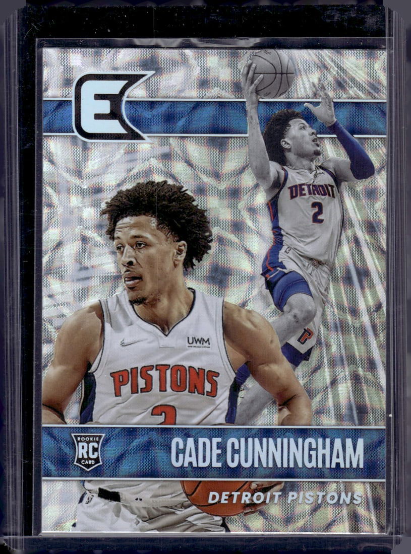Cade Cunningham Rookie Card Asia 2021-22 Chronicles Essentials #335 Pistons (1 of 2)