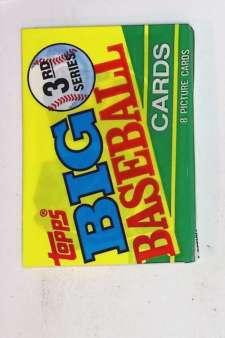 1990 Topps Big Baseball Series 3 Retail Box Wax Pack Vintage Baseball Cards (1 of 1)