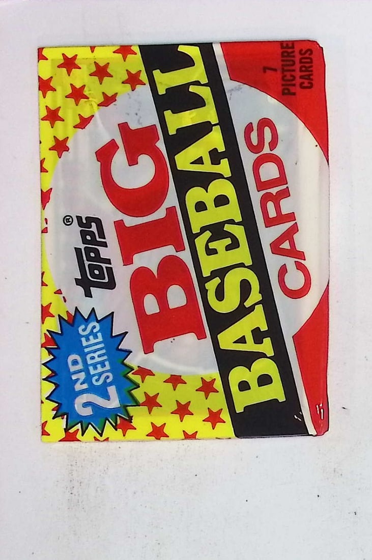 1989 Topps Big Baseball Series 2 Retail Box Wax Pack Vintage Baseball Cards (1 of 1)