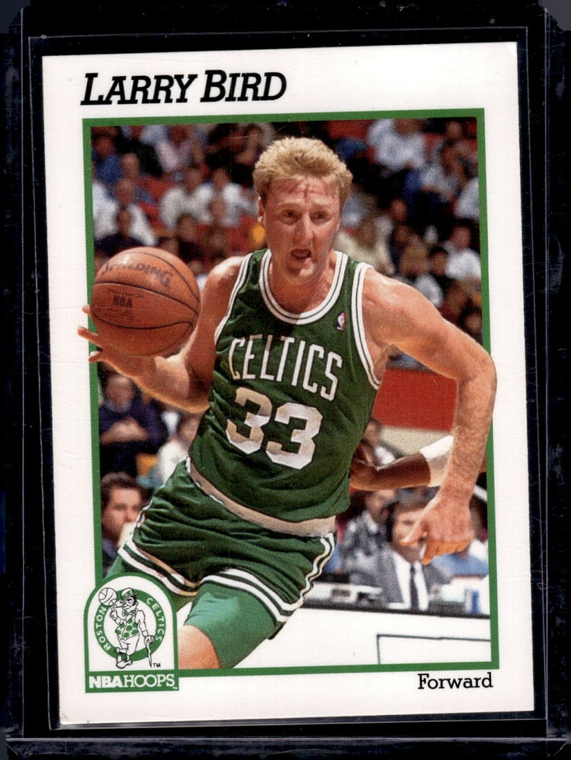 Larry Bird 1991-92 NBA Hoops #9 Boston Celtics (1 of 2)