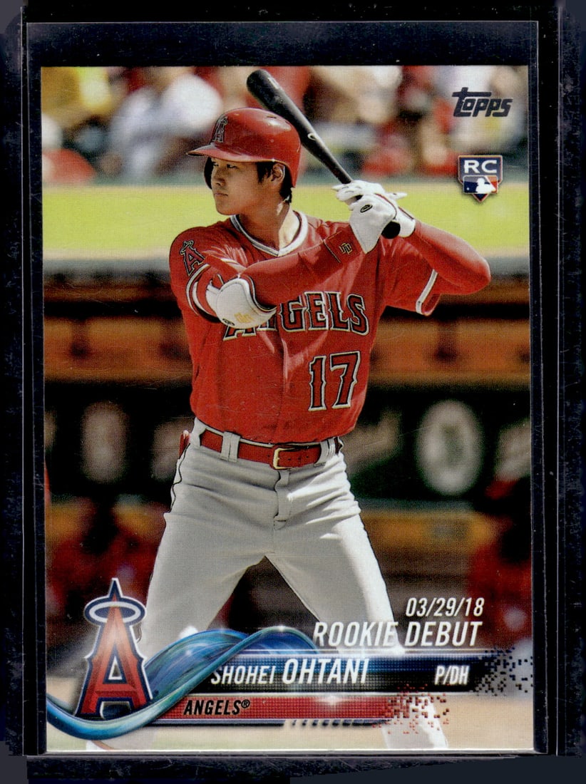 Shohei Ohtani Rookie Card 2018 Topps Update #US285 Angels, Dodgers (1 of 2)