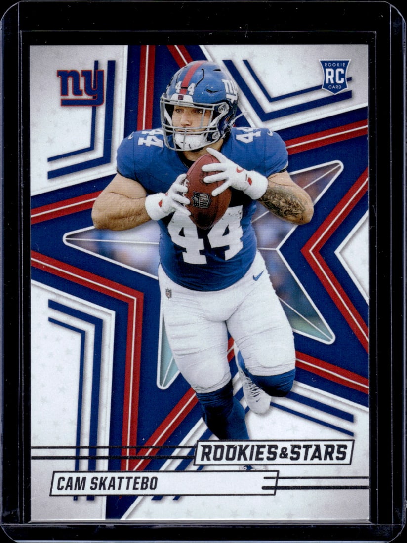 Cam Skattebo Rookie Card 2025 Rookies & Stars #110 New York Giants (1 of 2)