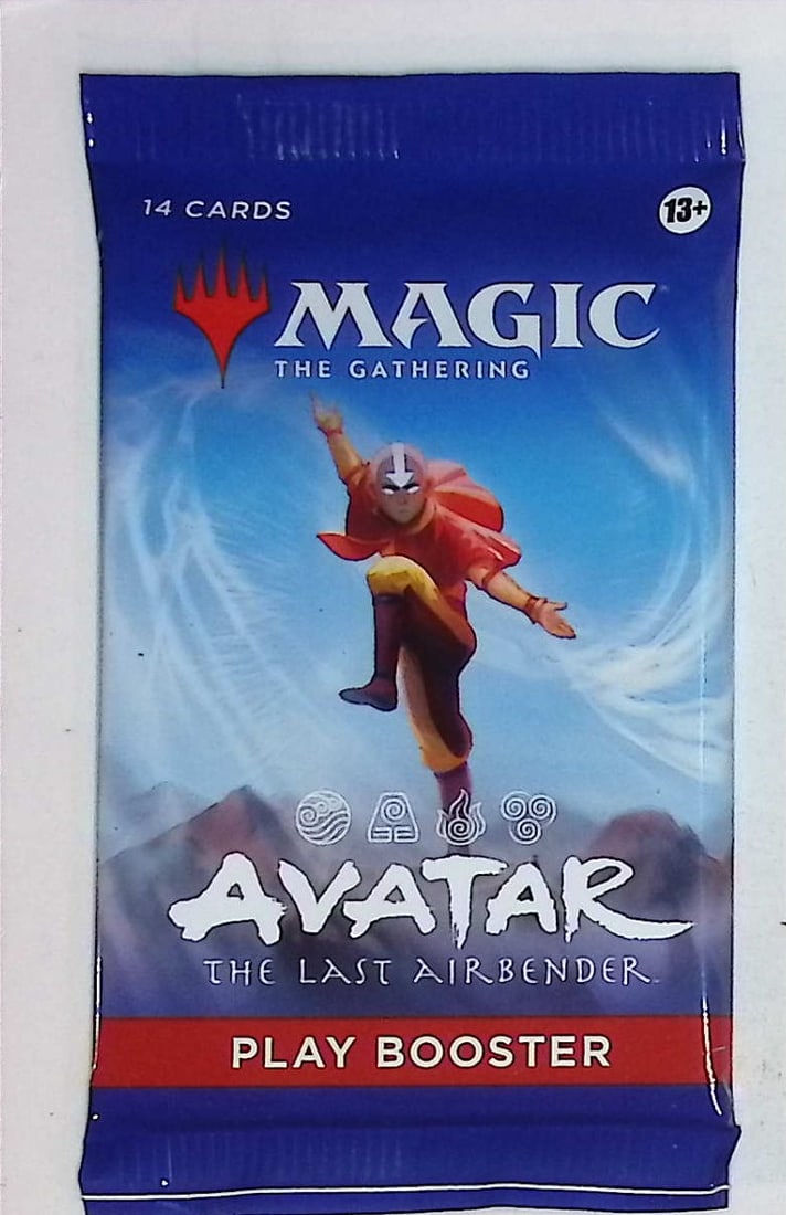 Magic the Gathering Bundle Box Play Booster Pack-The Last Airbender: Trading Card Game, TCG, Trading Card Games for Sale Near Me, Collectible Card Game, CCG, Auction Lots for Sale On Line, Foil Cards