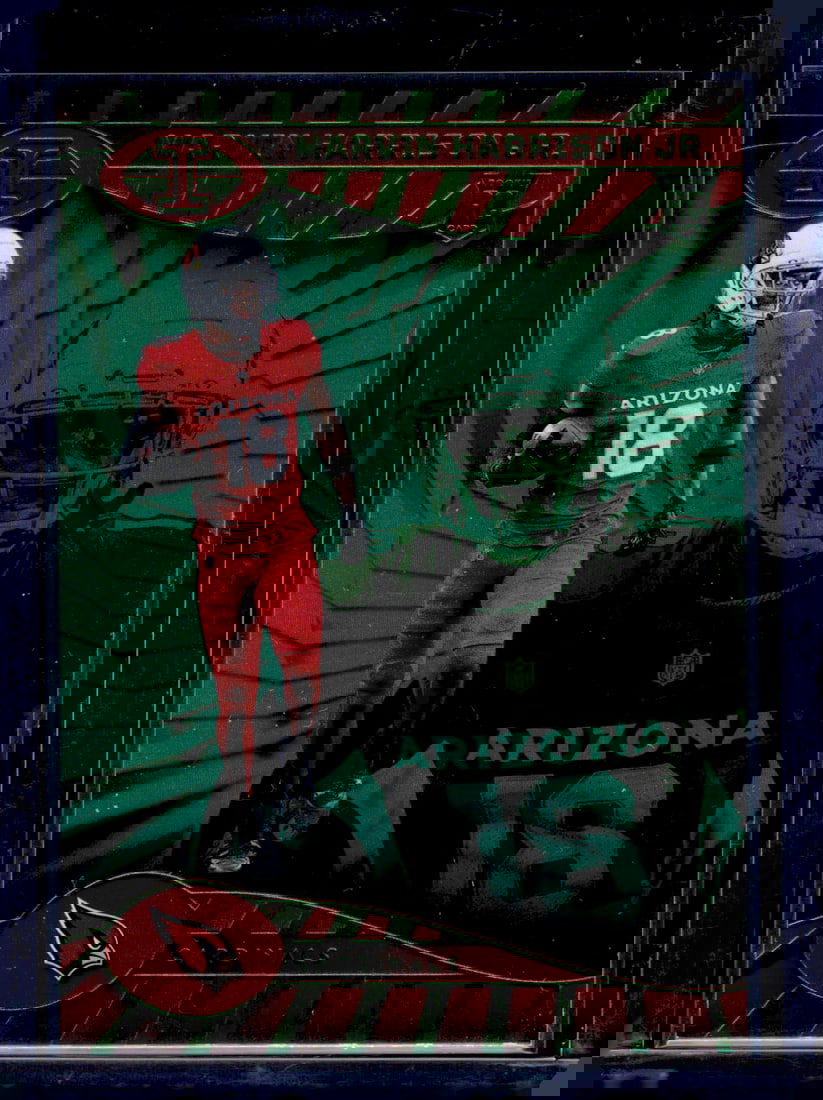 Marvin Harrison Jr. Rookie Card Emerald 2024 Panini Illusions #3 Arizona Cardinals (1 of 2)