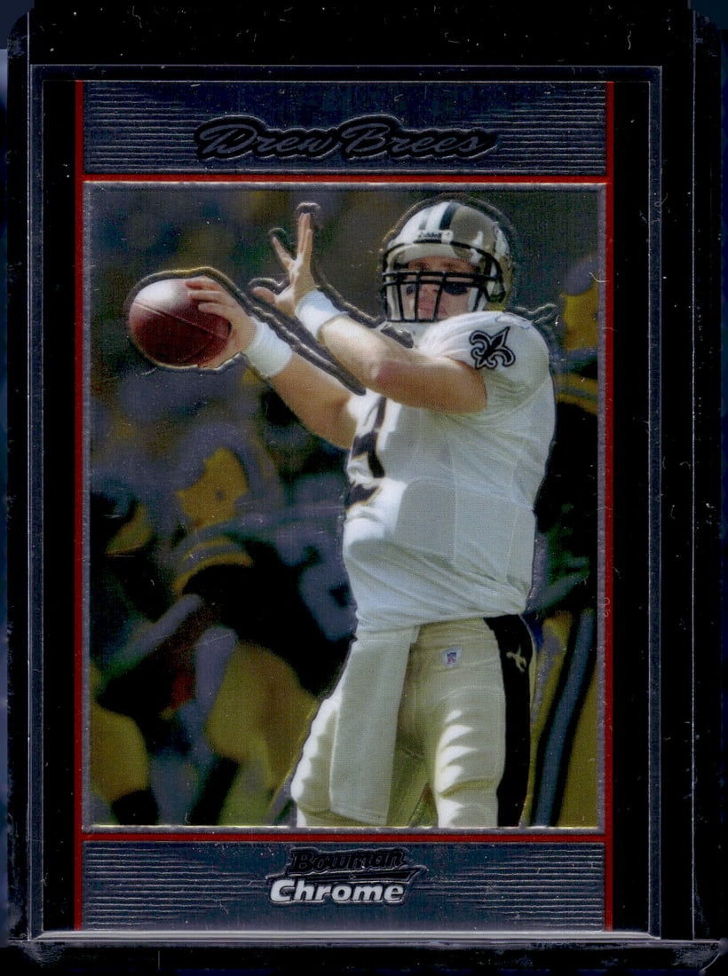 Drew Brees 2007 Bowman Chrome #BC118 New Orleans Saints (1 of 2)
