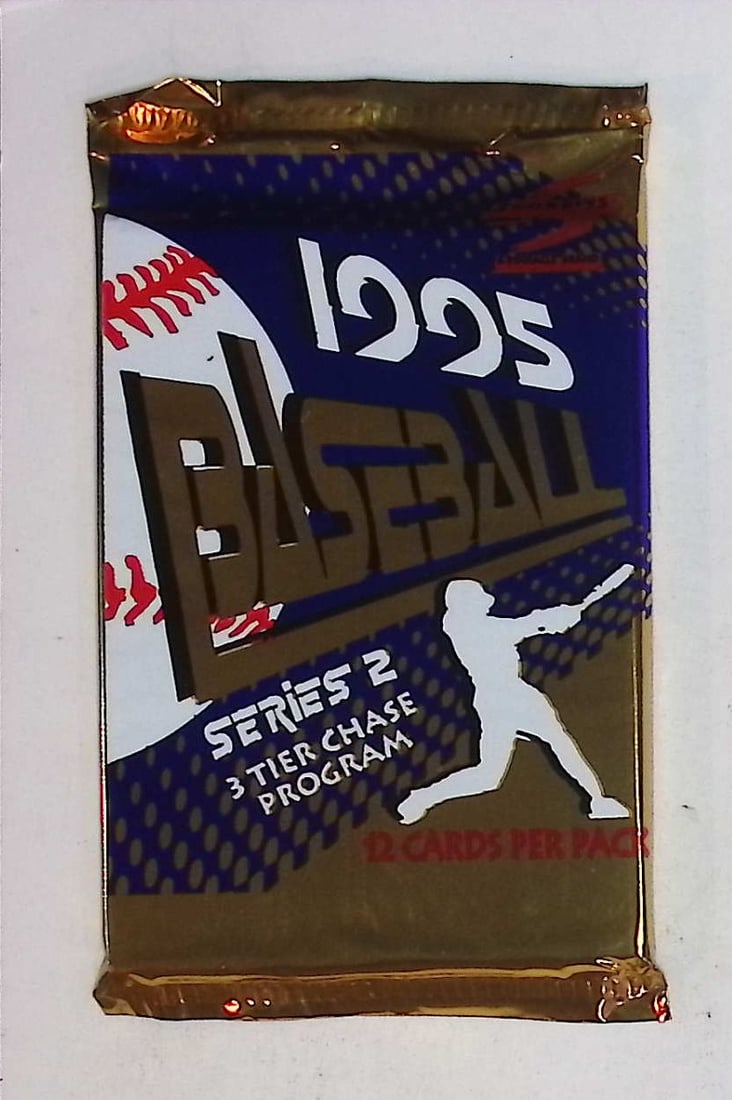 1995 Score Series 2 Vintage Baseball Cards Retail Box Pack, 3 Tier Chase Program (1 of 1)