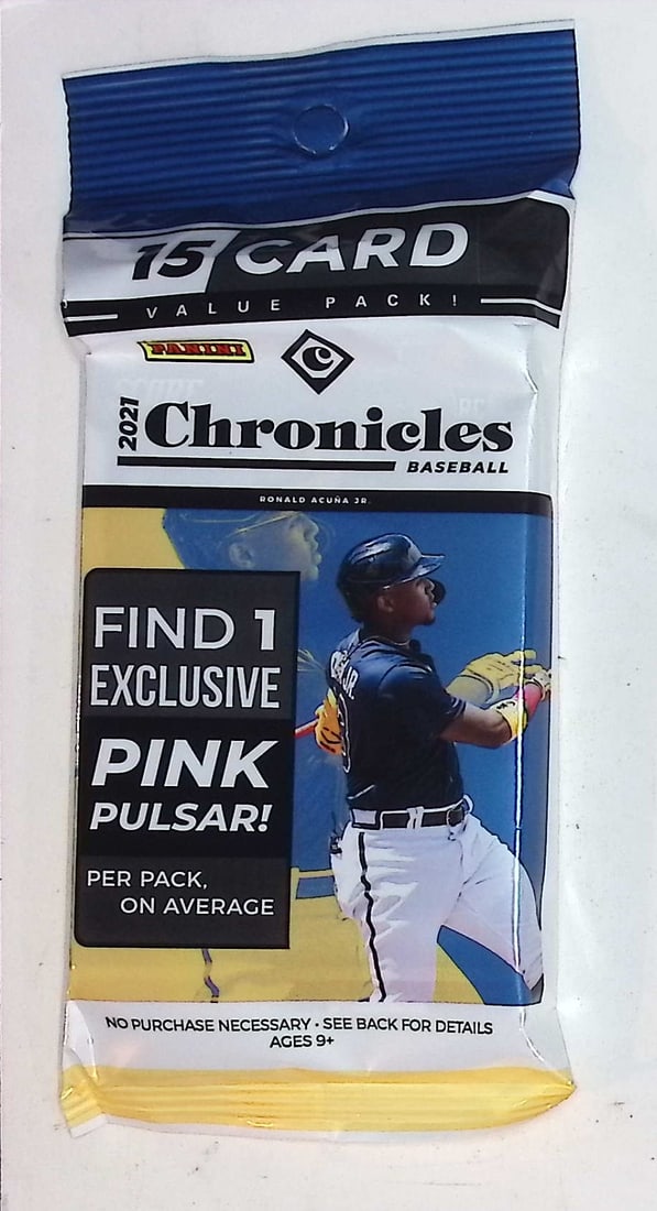 2021 Panini Chronicles BASEBALL HANGER VALUE FAT PACK (1 of 1)