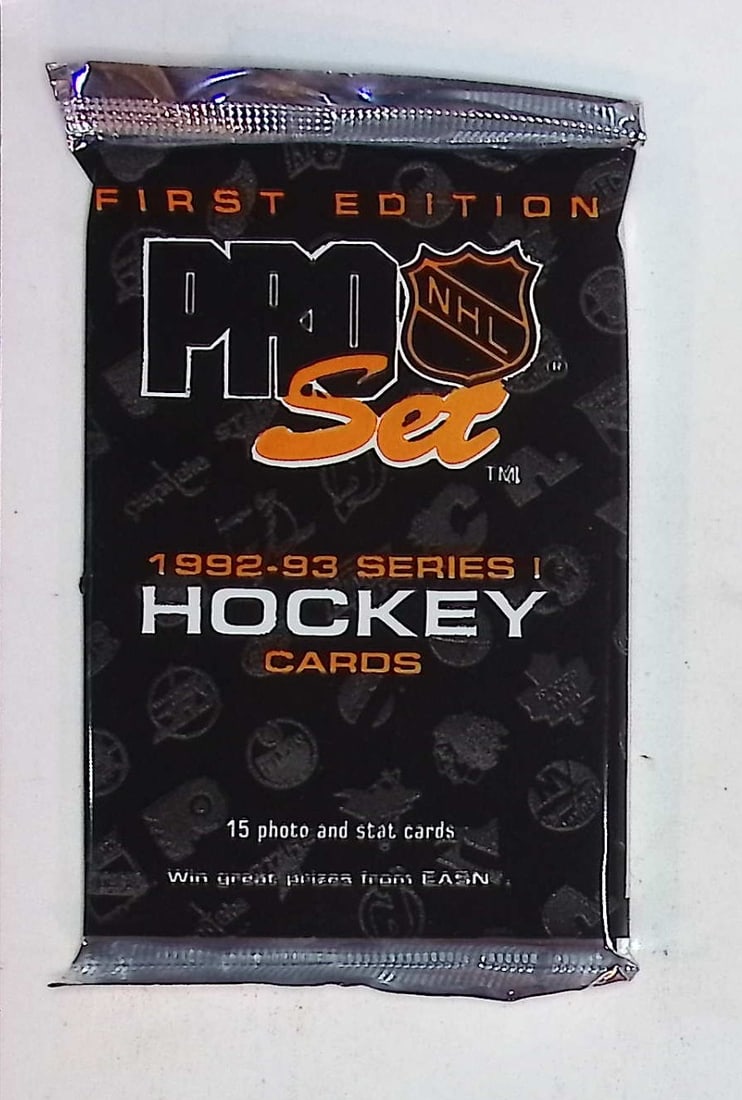1992-93 Pro Set Series 1 Vintage Hockey Card Factory Sealed Retail Box Pack Sports Cards (1 of 1)