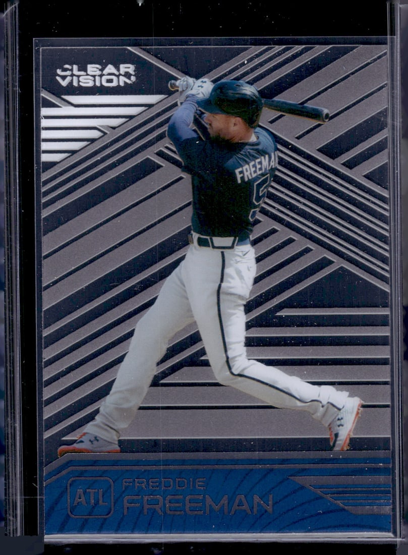 Freddie Freeman 2021 Chronicles Clear Vision Acetate #9 (1 of 2)