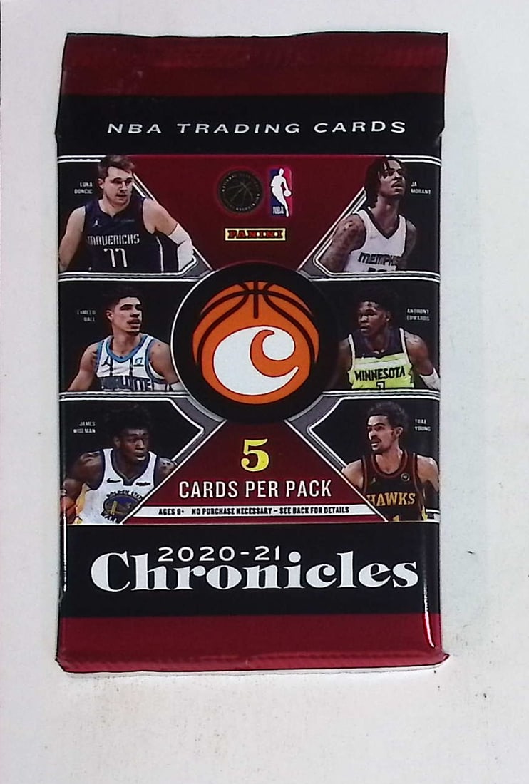 2020-21 Panini Chronicles Basketball Cards Hanger Value Pack Sports Cards (1 of 1)