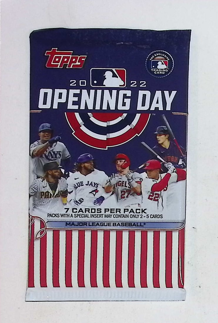 2022 Topps Opening Day Baseball HOBBY BOX PACK - MLB Sports Trading Card (1 of 1)