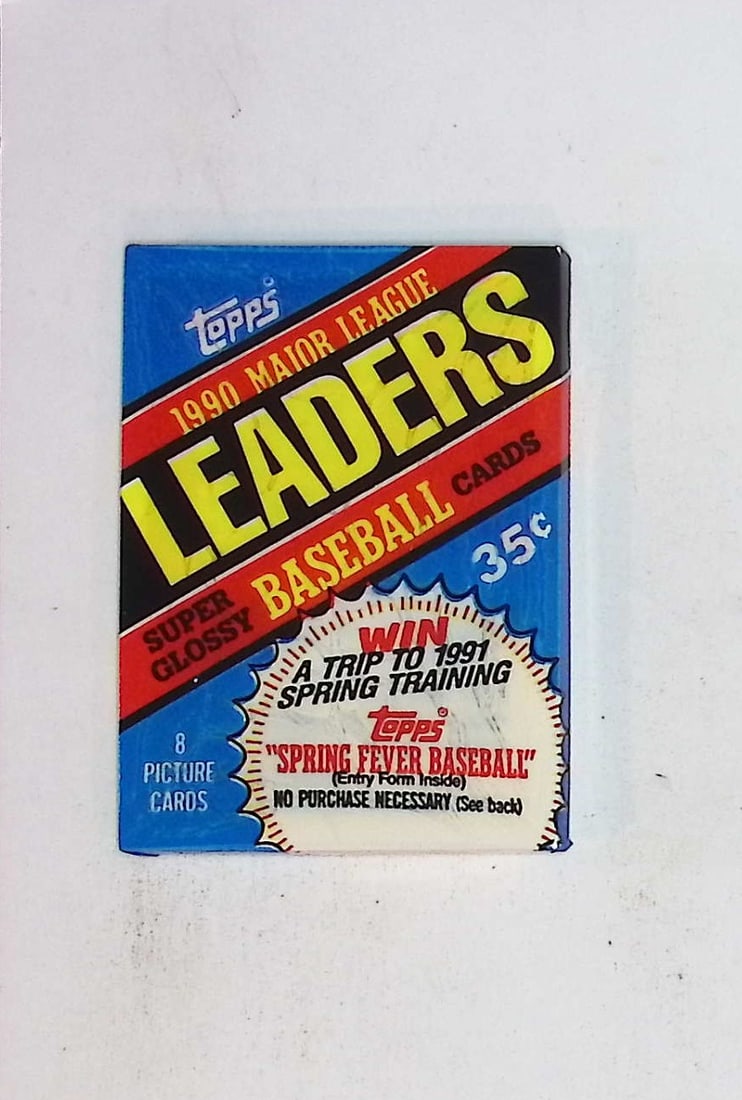1990 Topps Major League Leaders Super Glossy Vintage Baseball Cards Retail Box Wax Pack Mini Cards: Topps Vintage Baseball Rookie MLB Trading & Sports Cards, Gary Carter, Nolan Ryan, Orel Hersheiser, Don Mattingly, Mike Schmidt Philadelphia Phillies, Old Baseball Cards for Sale Near Me, World Series