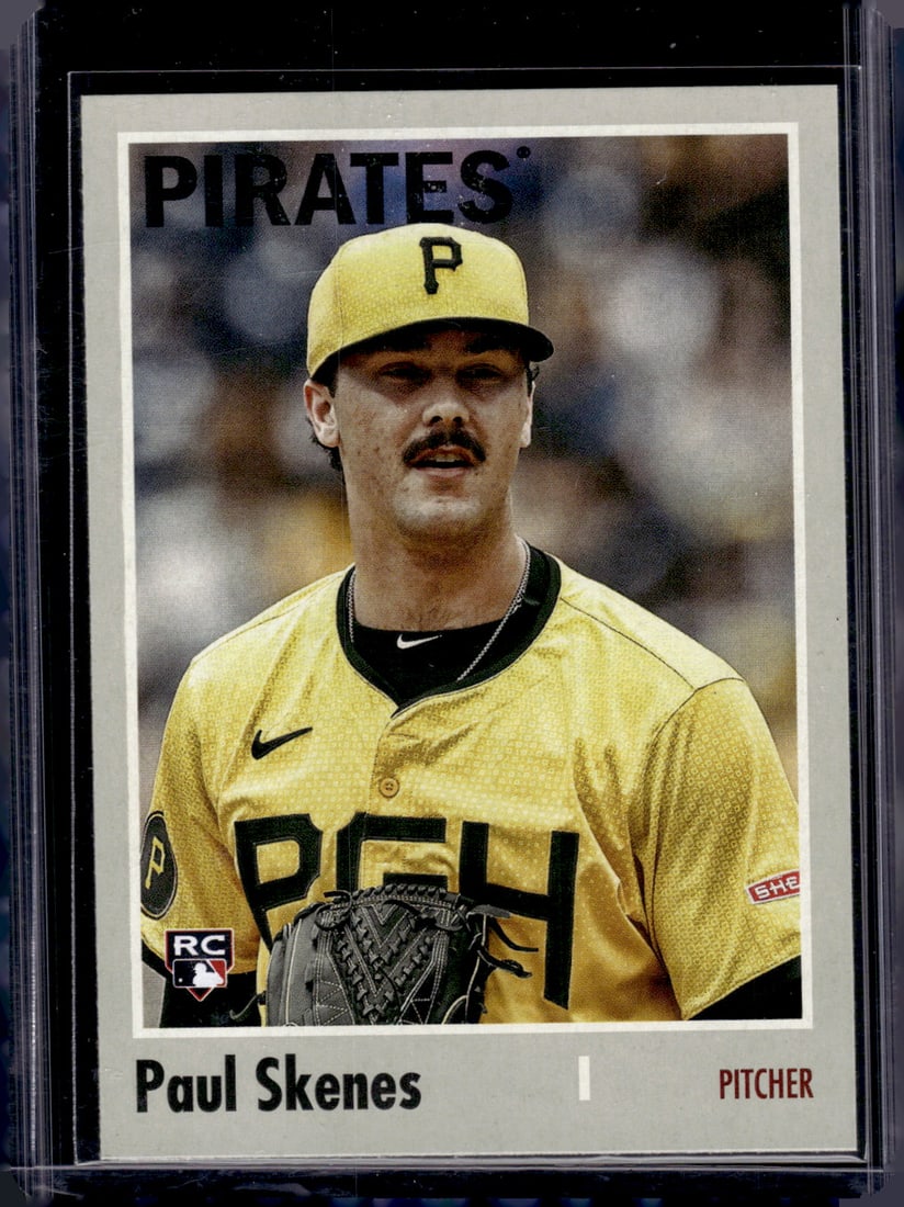 Paul Skenes Rookie Card 2024 Topps Archives #200 Pittsburgh Pirates (1 of 2)