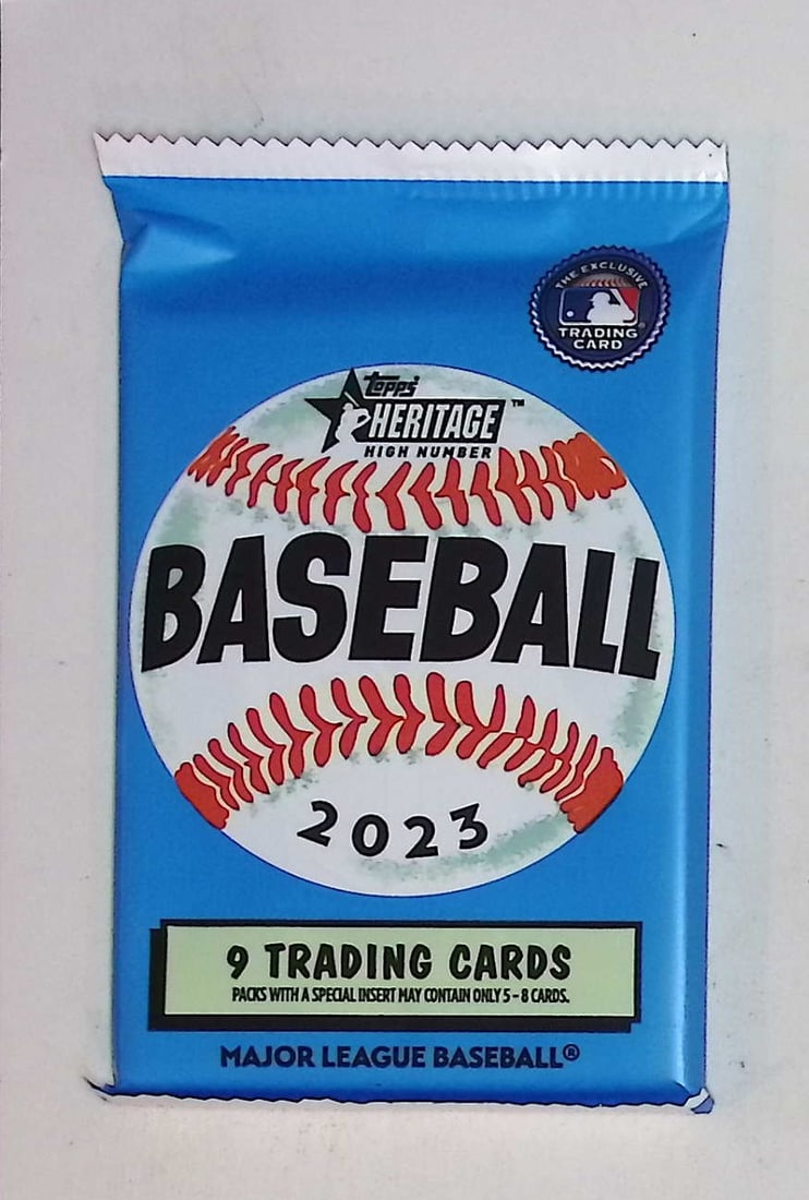 2023 Topps Heritage Baseball Card HIGH NUMBER BLASTER BOX PACK, Sports Cards, Rookie Cards, MLB (1 of 1)