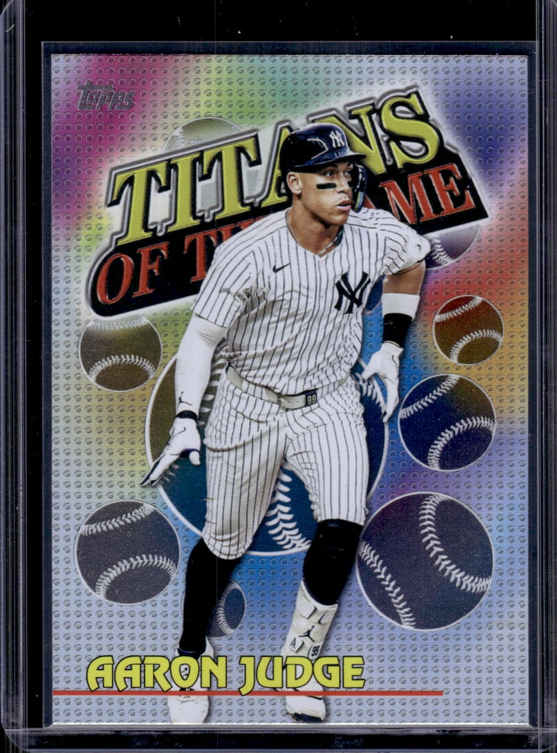 Aaron Judge Titans of The Game 2026 Topps #TOG-3 New York Yankees (1 of 2)