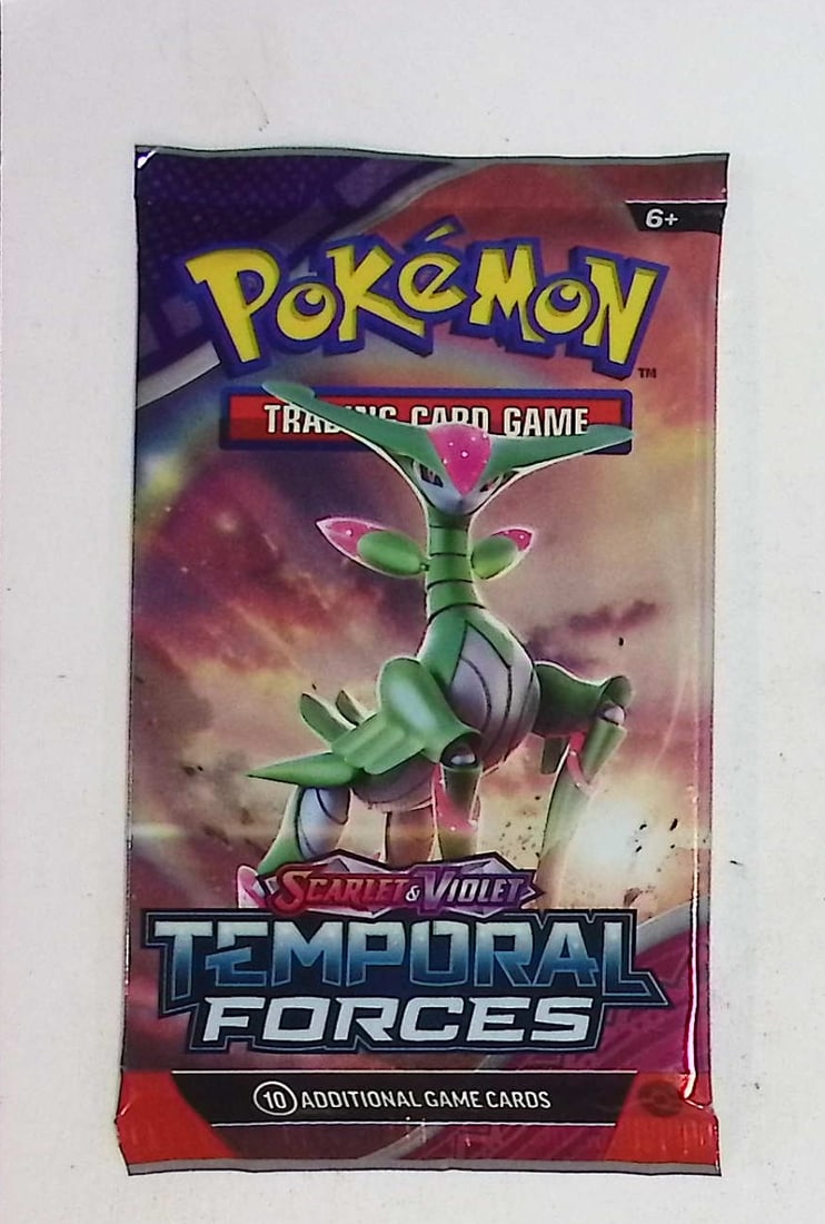 2024 Pokemon Scarlet & Violet Temporal Forces 10 Card Booster Pack, Charizard, Pikachu: Pokemon Trading Card Game Cards, Charizard, Pikachu, Mewto, EX, Referse Holo, Holo Rare Cards, Secret Rare Cards, Full Art Cards, Evee, 3 Stars Ultra Rare Cards, Double Rare, Illustration Rare, Specia