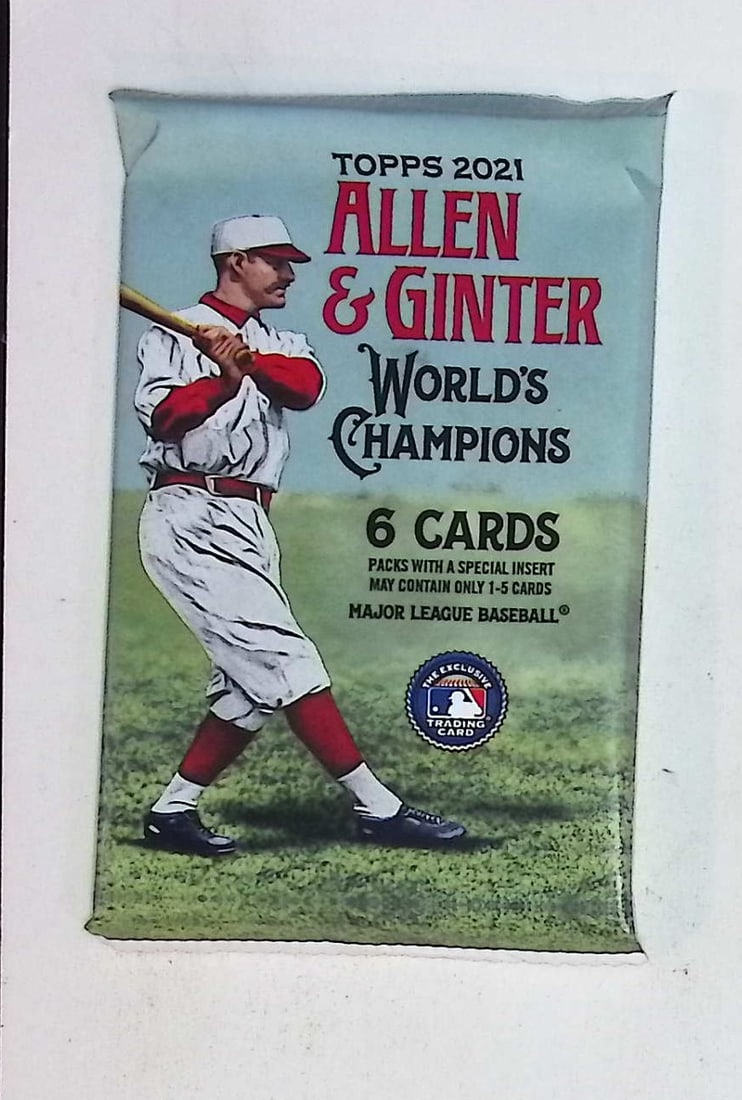 2021 Topps Allen & Ginter Baseball BLASTER BOX PACK (1 of 1)