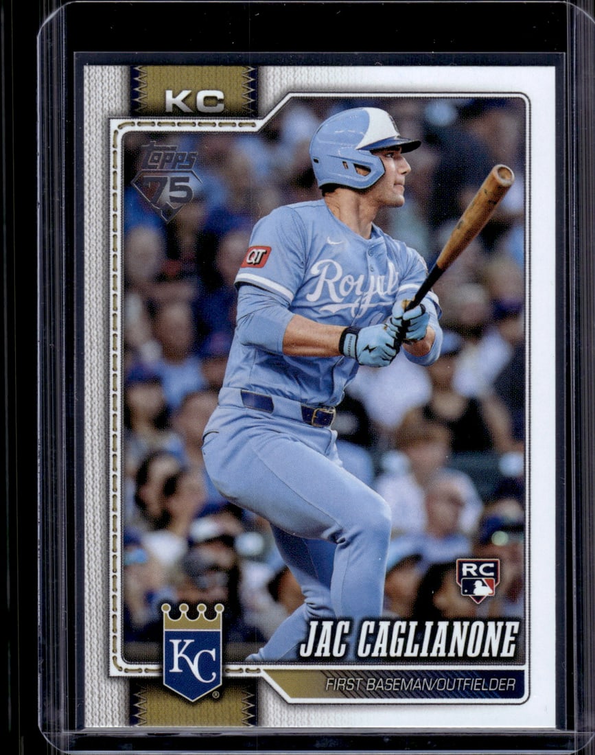 Jac Caglianone Rookie Card 2026 Topps #138 Kansas City Royals (1 of 2)