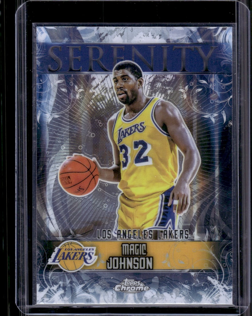 Magic Johnson Serenity 2025-26 Topps Chrome #SY-9 Los Angeles Lakers (1 of 2)