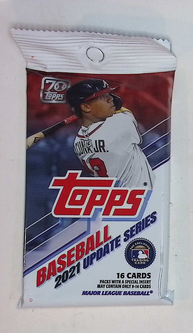 2021 Topps Baseball Update Series Baseball Card RETAIL HANGER PACK Sports Cards MLB Trading Cards (1 of 1)