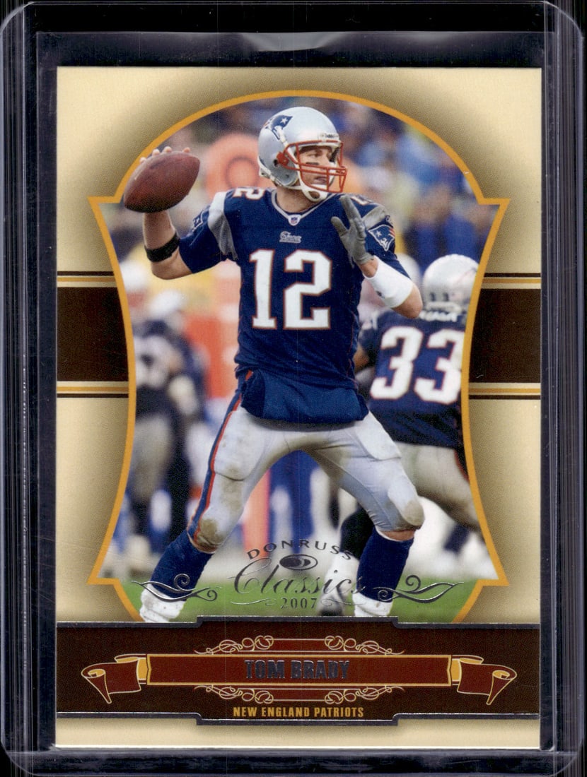 Tom Brady 2007 Donruss Classics #58 New England Patriots (1 of 2)