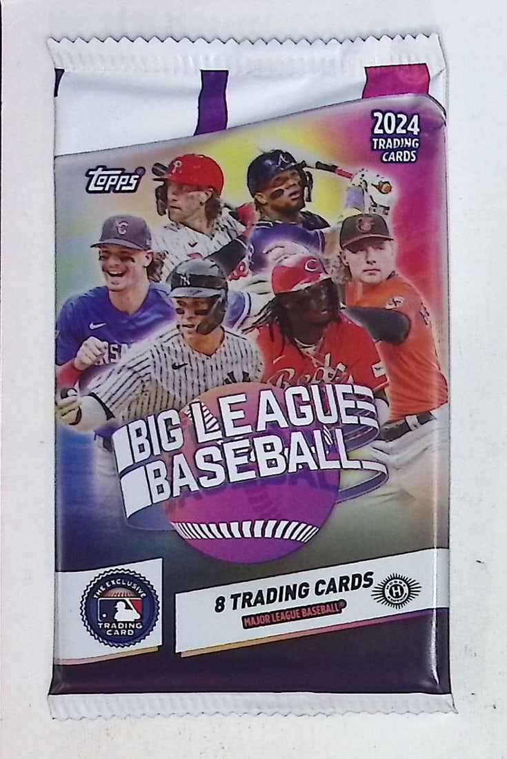2024 Topps BIG LEAGUE Baseball HOBBY BOX PACK - Paul Skenes, Elly De La Cruz Rookie Cards (1 of 1)